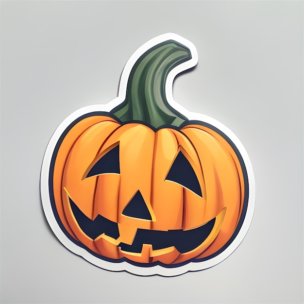 Premium AI Image  Halloween Sticker