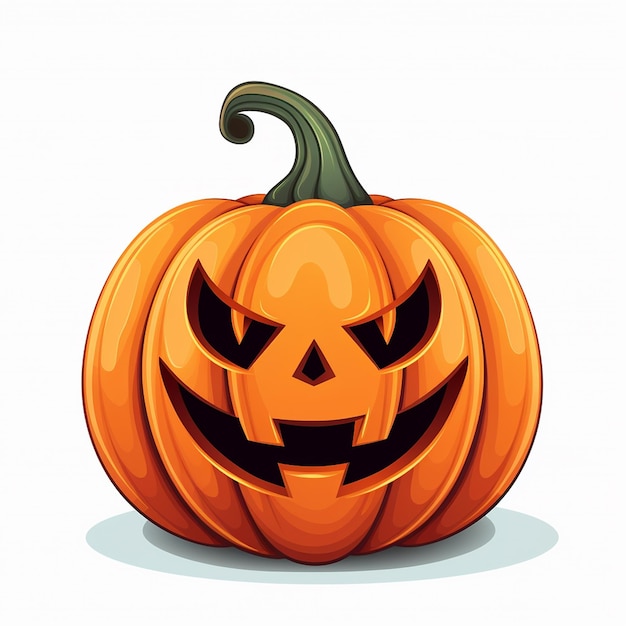 Halloween Pumpkin Witch Illustration Background