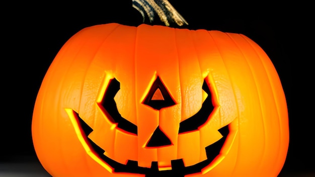 Halloween pumpkins image generative ai