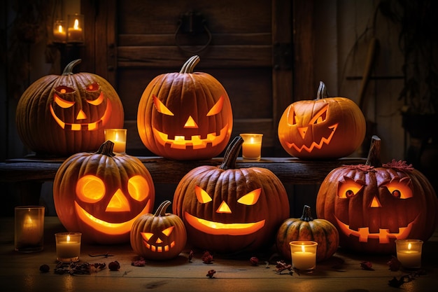 Halloween_Pumpkins_SpookyFaces