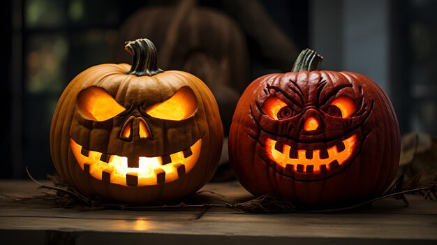 Halloween pumpkins