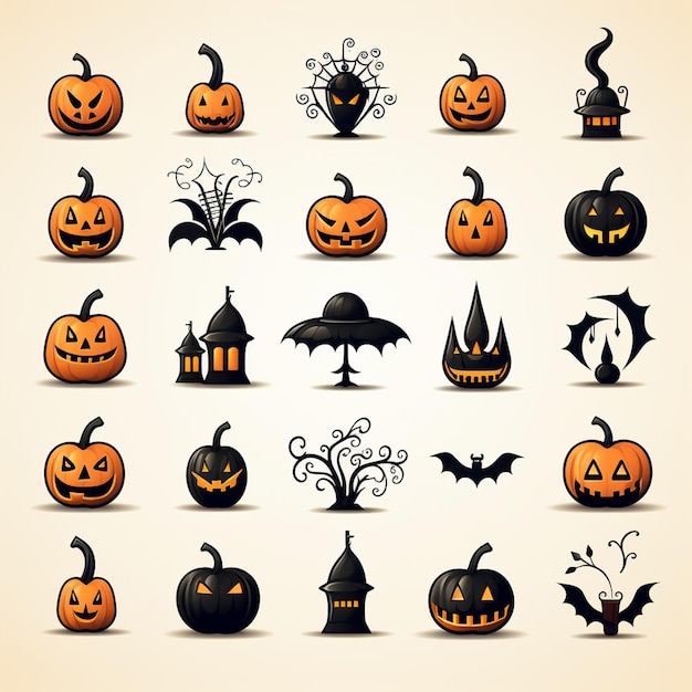 Halloween related vector