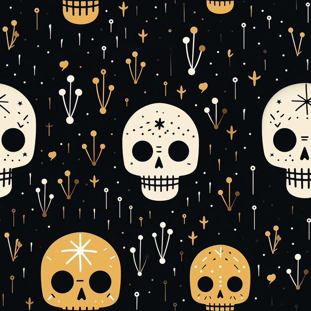 halloween_skull_simple_texture