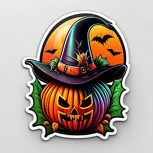 Halloween sticker