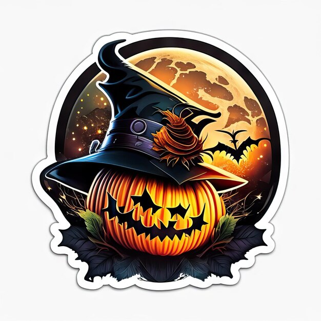 Foto halloween-sticker