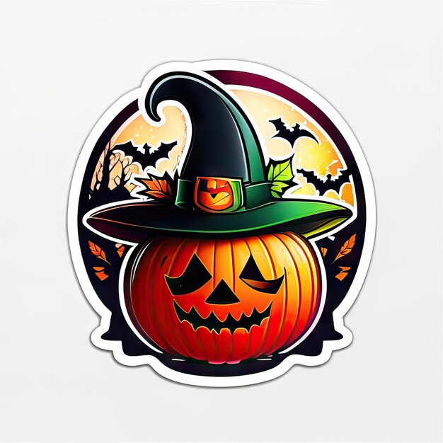 Halloween-sticker