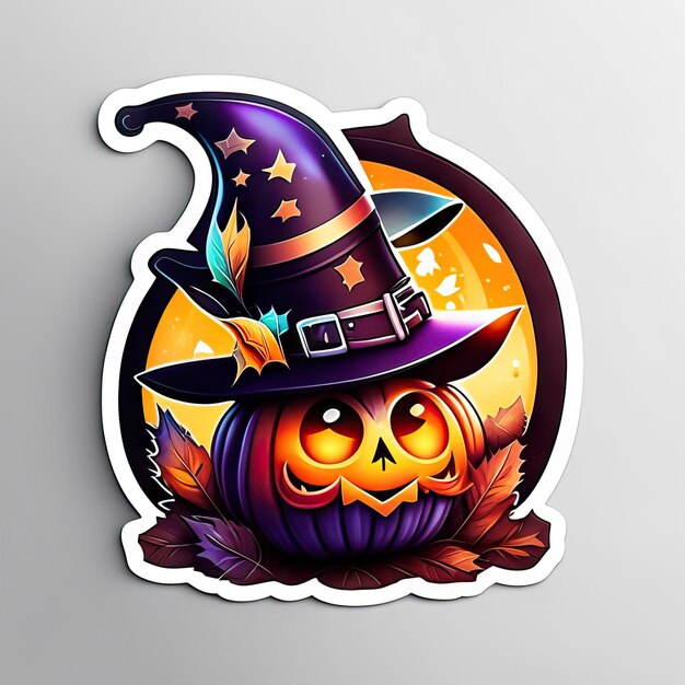 Halloween sticker