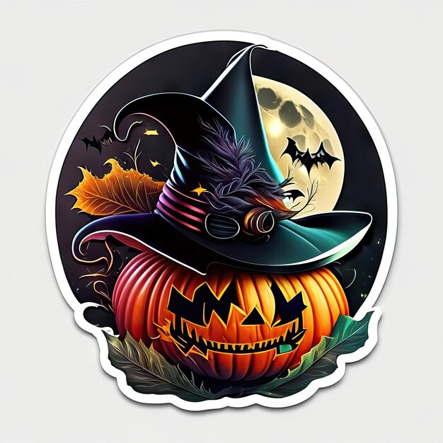 Foto halloween-sticker