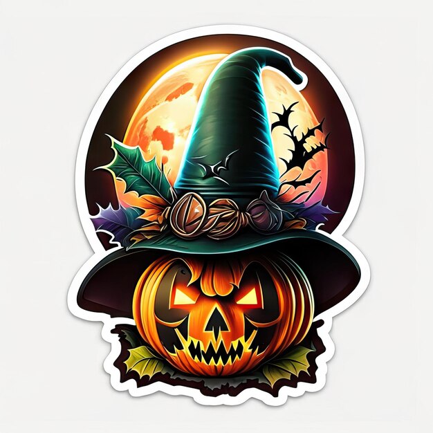 Halloween-sticker