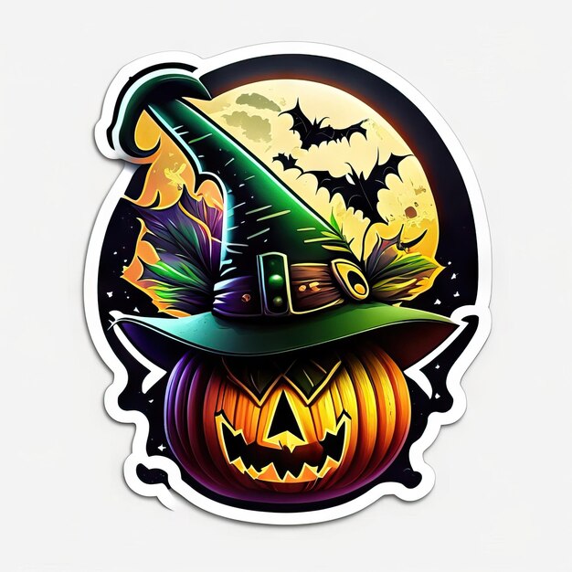 Foto halloween-sticker