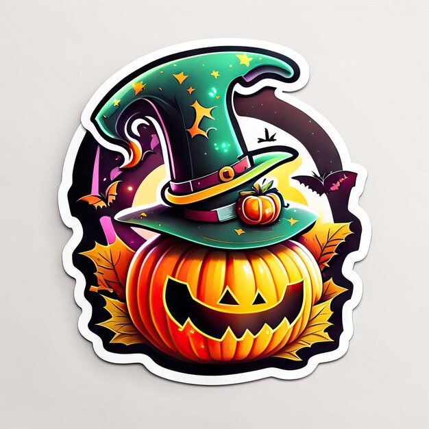 Foto halloween sticker