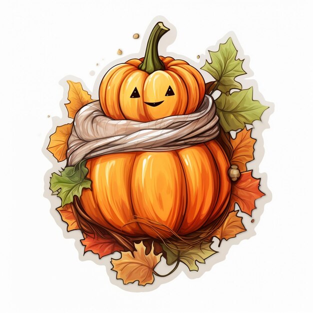 Halloween sticker