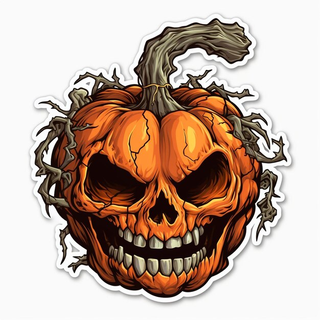 Halloween sticker