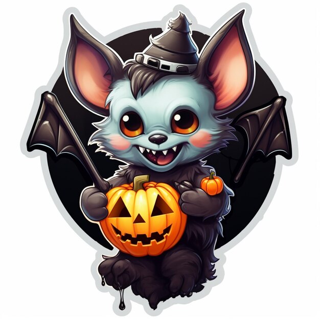 Halloween sticker