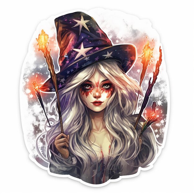 Halloween sticker