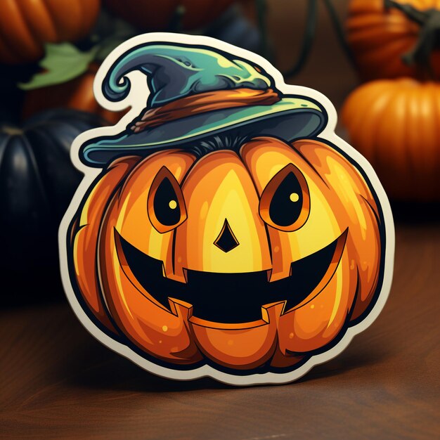 Halloween-sticker