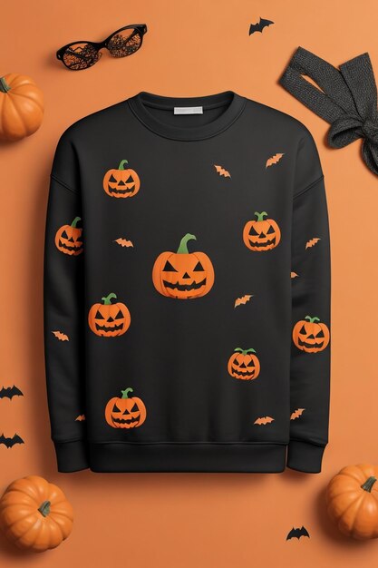 Halloween sweatshirt ontwerp vectorillustratie