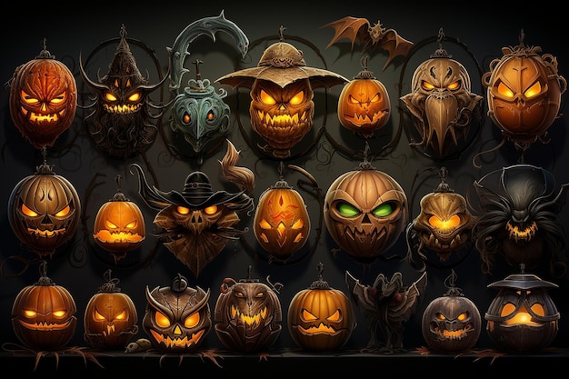 Halloween symbols