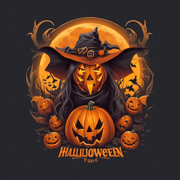 Halloween t-shirt-logo