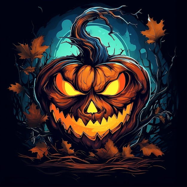 Halloween-t-shirtontwerp