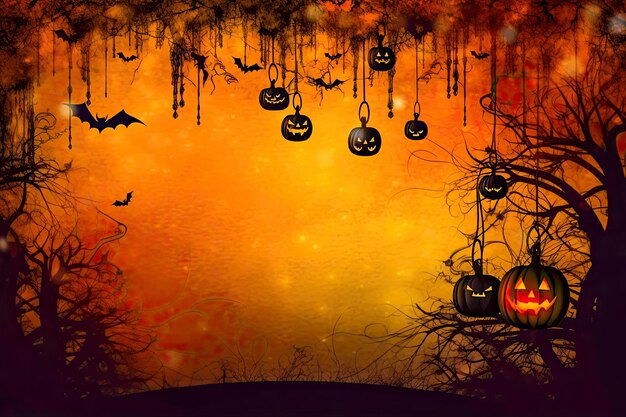 Halloween thema abstracte achtergrond