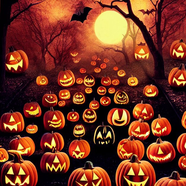 Halloween Theme Background Image