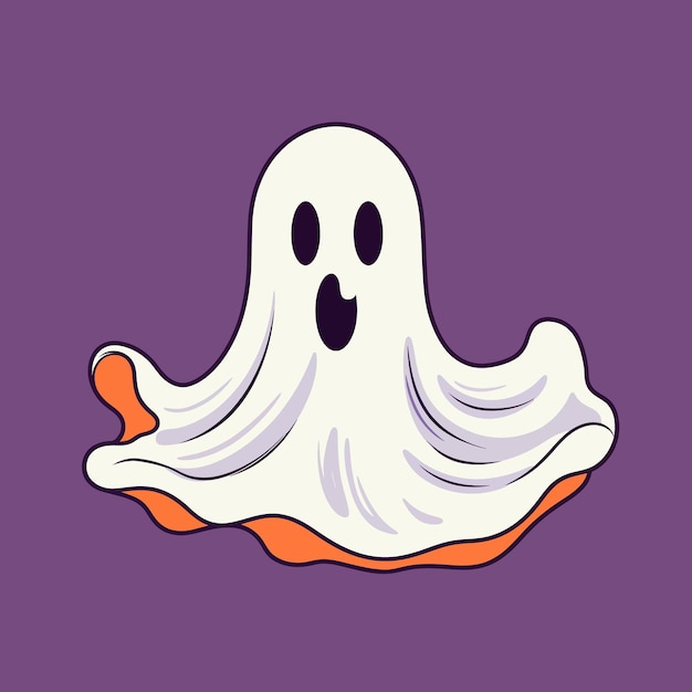 Halloween theme flat vector illustration