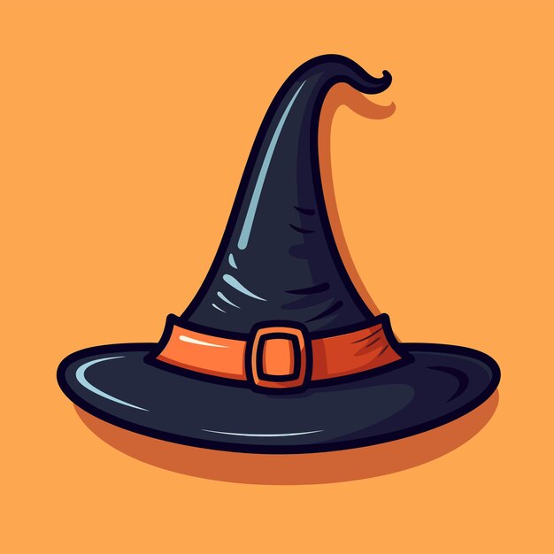 Halloween theme flat vector illustration