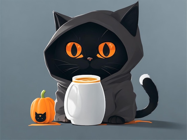 A Halloween themed illustration