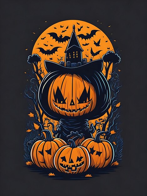 Halloween town background