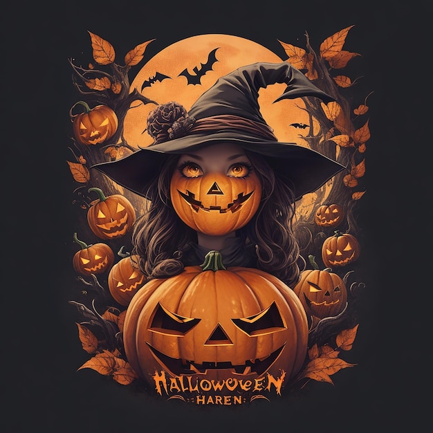 Halloween tshirt logo