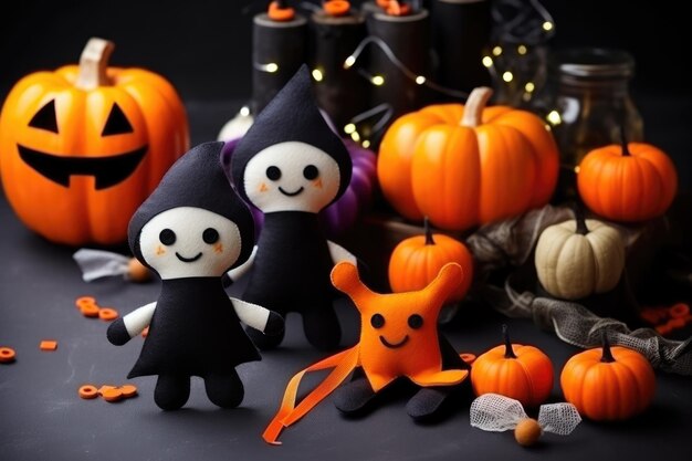 halloween vilten speelgoed Vakantie halloween DIY