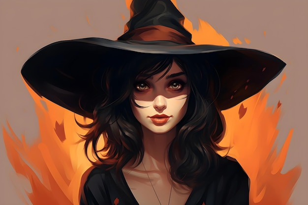 Halloween wallpaper witch