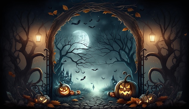 Halloween wallpapers for the desktop