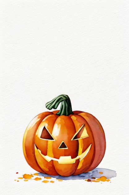 Photo halloween watercolor background