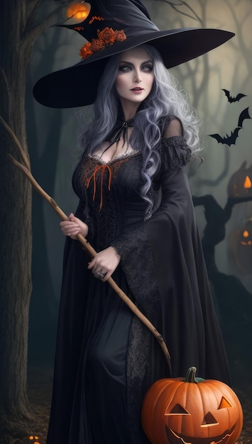 Photo halloween witch