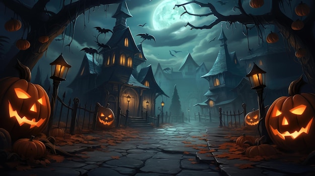 Premium Photo | Halloweens background