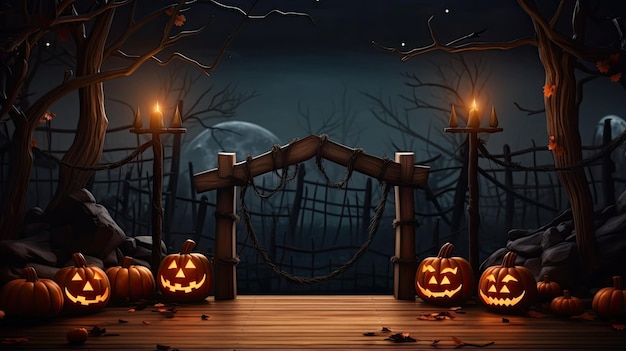 hallowen decoration background