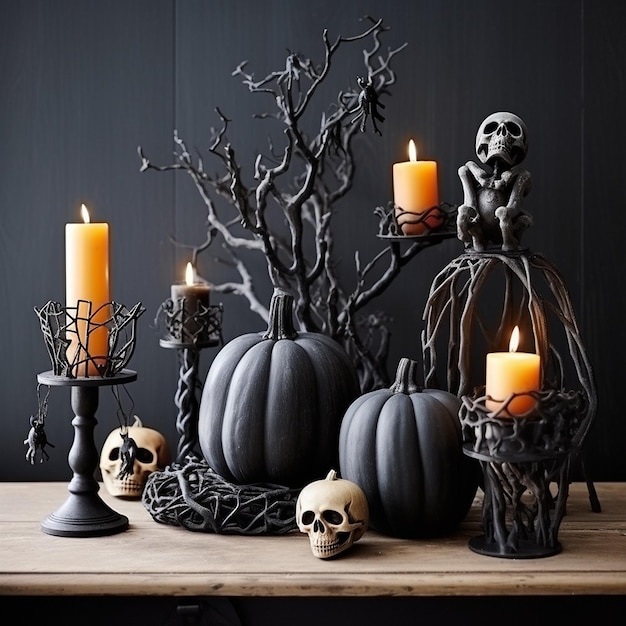 Photo hallowen decoration