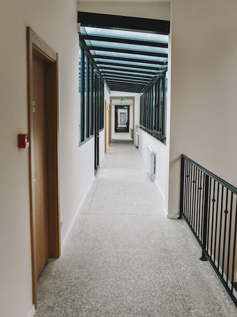 Hallway Of A Building