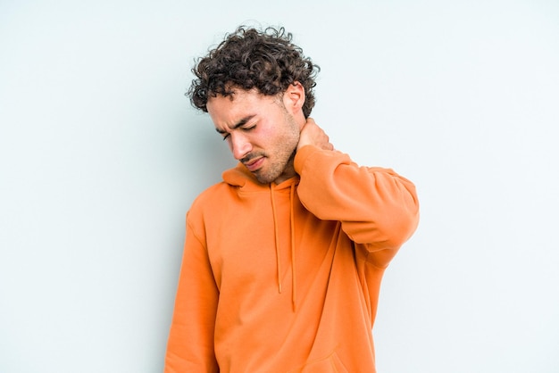 Halspijn als gevolg van stressmassage en aanraking met de hand
