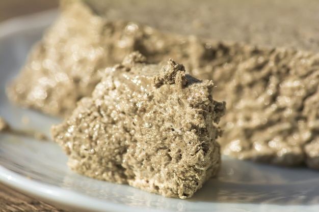 Halva from sunflower seeds