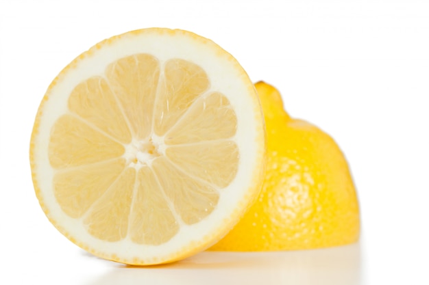 Halved lemon