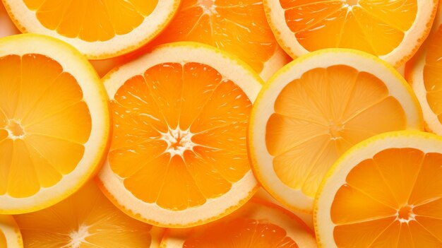 Halved Oranges