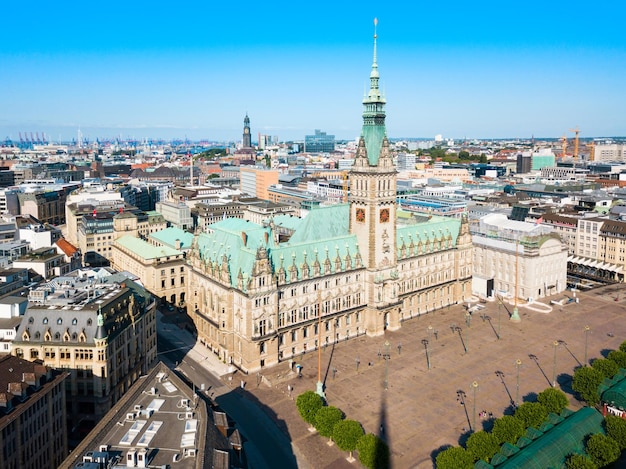 Hamburg City Hall or Rathaus