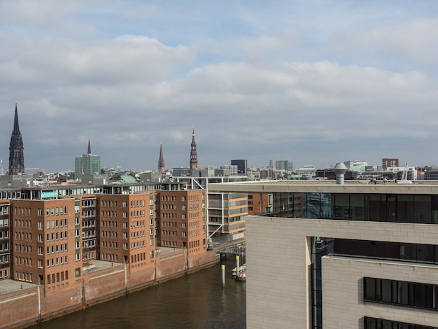 Hamburg harbor