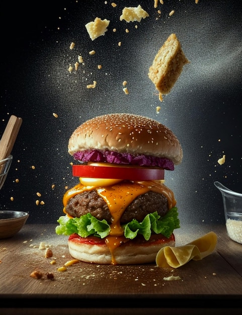 Hamburger advertenties