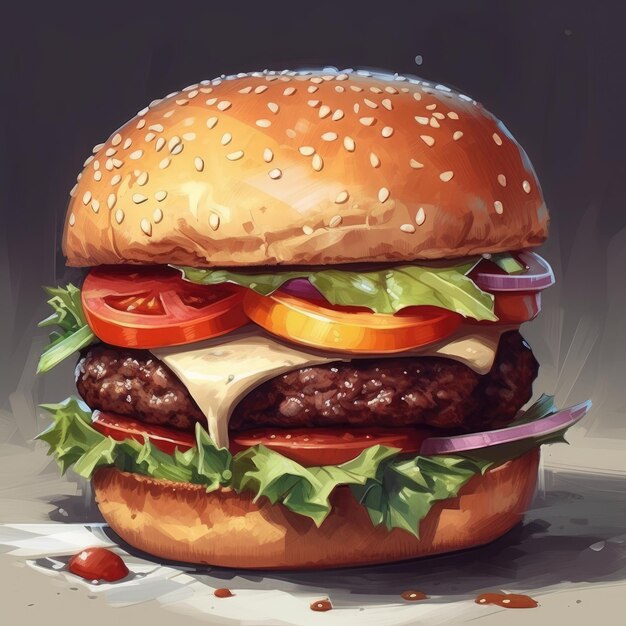 hamburger realistische fotografie