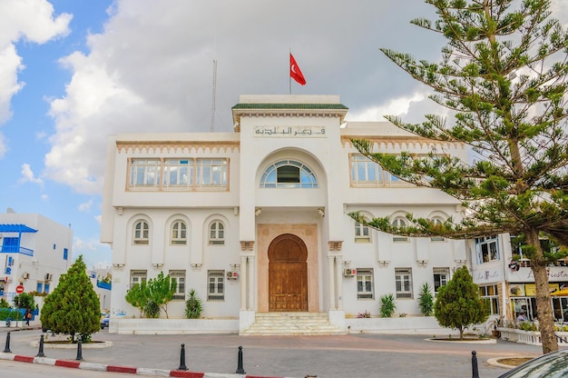 HAMMAMET TUNISIA Oct 2014 Military building on October 6 2014