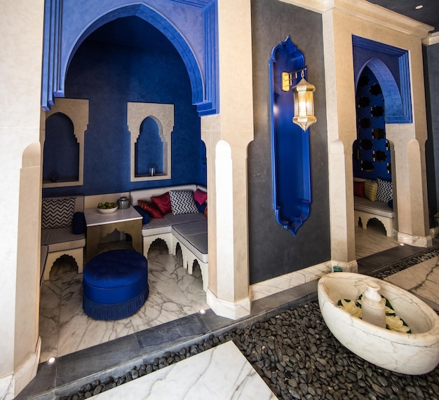 Photo hammamturkish stone bathroom